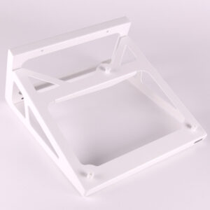 Bijeli Rega Planar 8/10/Naia Wall Bracket zidni nosač od ultra-laganog aluminija debljine 2 mm za potpunu izolaciju gramofona. Naslov: Rega Planar 8/10/Naia zidni nosač (Bijeli) | Audio Dream