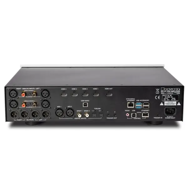 Bryston BR-20 back Bryston - BR-20 pretpojačalo