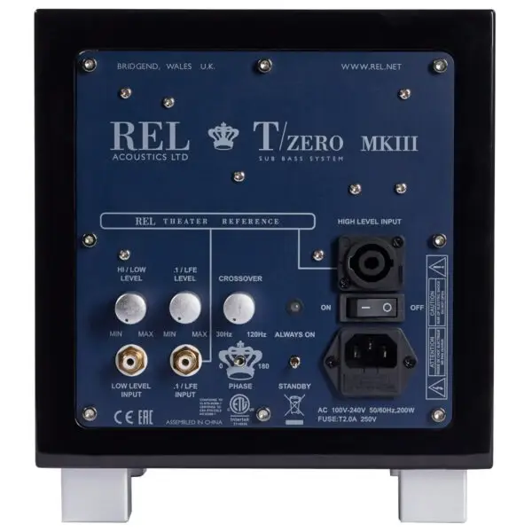 REL TZERO MK3 back side