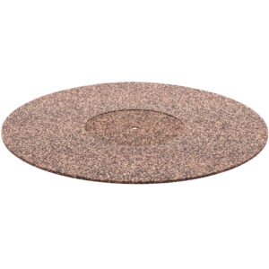 Analogis Mat One antistatički cork-rubber slipmat za gramofon s integriranim udubljenjem za stabilizaciju vinila.