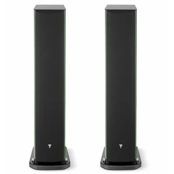 Focal Aria Evo X N3 Moss Green grills on Focal Aria Evo X N3 Moss Green grills on