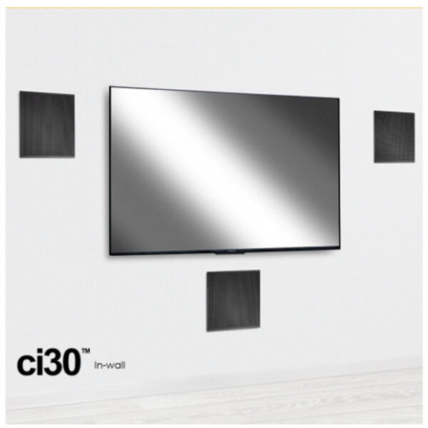 PMC ci30_in wall_black silk grille