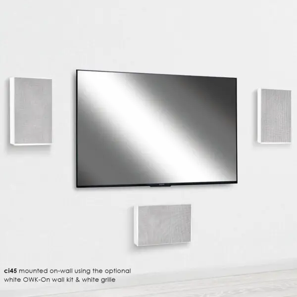 PMC ci45 wite grile on wall PMC ci45 wite grile on wall