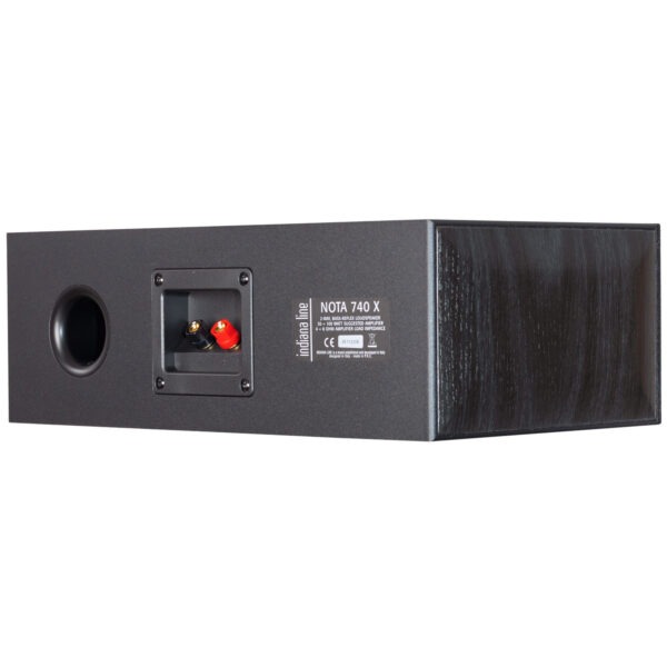 Indiana Line - Nota 740 x centralni zvučnik black oak back side