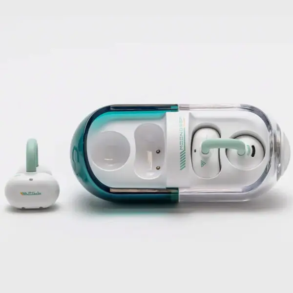 Moondrop - Pill bežične slušalice OWS green 1 earphone out Moondrop - Pill bežične slušalice OWS green 1 earphone out