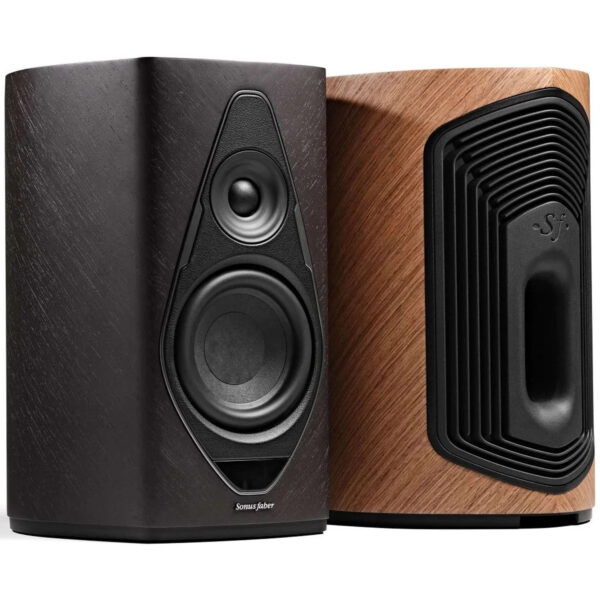 Sonus Faber - Duetto Walnut and Graphite bežični aktivni zvučnici