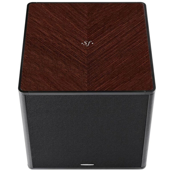 Sonus faber - Gravis V subwoofer wenge HG inlaid logo Sonus faber - Gravis V subwoofer wenge HG inlaid logo