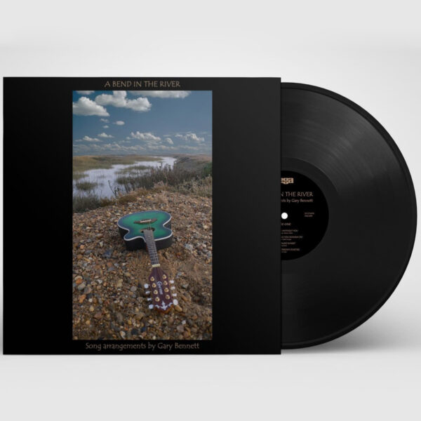 Rega Label - Gary Bennett - A Band in the River LP Rega Label - Gary Bennett - A Band in the River LP