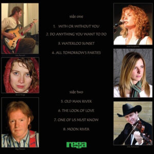 Rega Label - A Band in the River LP - back side