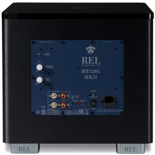 Rel - HT1205 MKII subwoofer black sl4