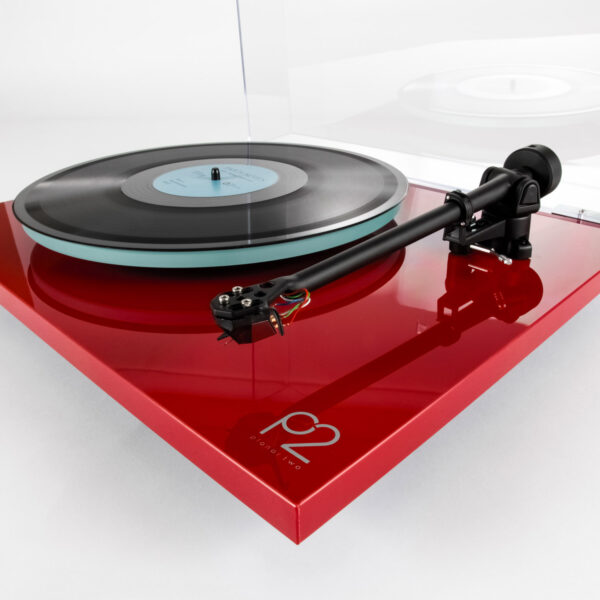 Rega Planar 2 High Gloss Red crveni gramofon za vinil - Audio Dream