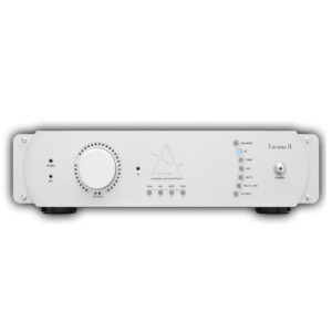 Leema Acoustics Tucana II srebrno integrirano pojačalo sprijeda - Audio Dream