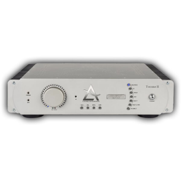 Prednja ploča Leema Acoustics Tucana II Anniversary Edition pojačala - Audio Dream