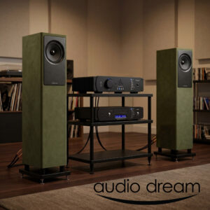 Vrhunski hi-fi sustav Audio Dream: Leema Acoustics pojačalo i CD player na Toscana zvučnicima.