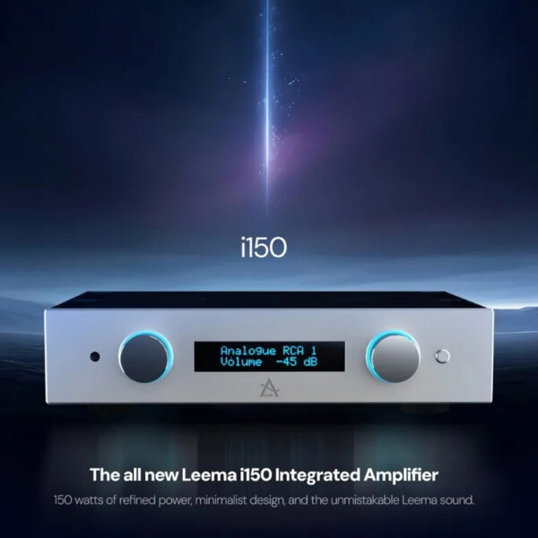Leema Acoustics i150 srebrno integrirano pojačalo od 150W - Audio Dream