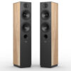 Indiana Line Nota 5 Light Oak zvučnici | Audio Dream Indiana Line Nota 5 Light Oak samostojeći zvučnici visoke osjetljivosti od 91 dB za stereo i kućno kino.