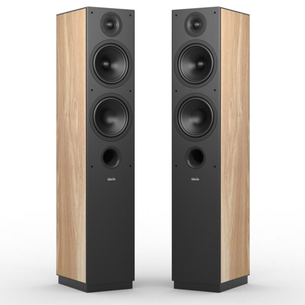 Indiana Line Nota 5 Light Oak zvučnici | Audio Dream Indiana Line Nota 5 Light Oak samostojeći zvučnici visoke osjetljivosti od 91 dB za stereo i kućno kino.